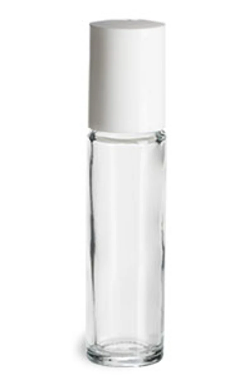 Refillable Roll on kit 10 ML. Glass Roller Ball & Container 24ct. - Image 3