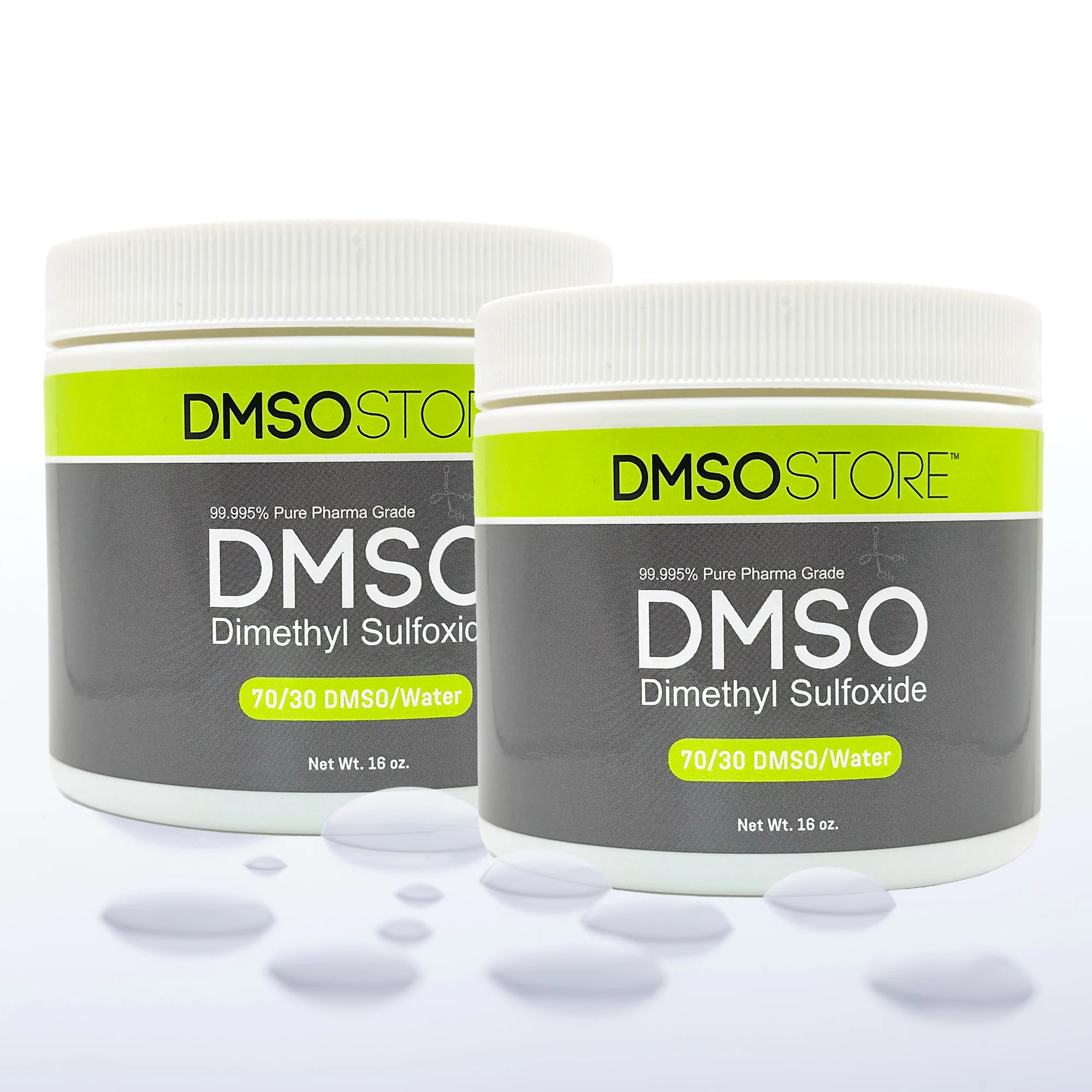 DMSO/Distilled Water 70/30 Gel 16 oz. Jar 99.995% Low Odor Pharma Grade Dimethyl Sulfoxide in BPA Free Plastic - Image 4
