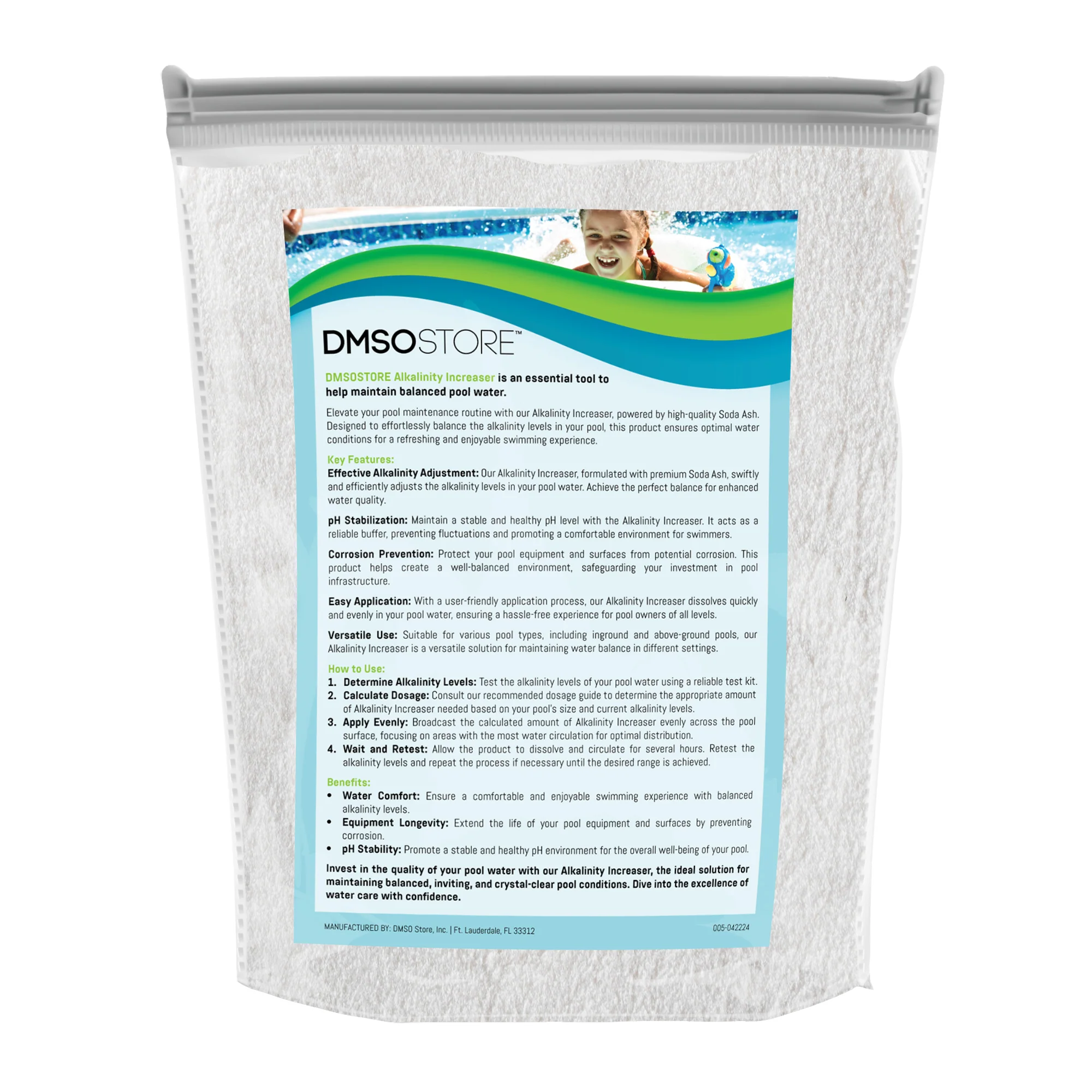 10 lb Pool Alkalinity pH Increaser Sodium Carbonate - Image 8