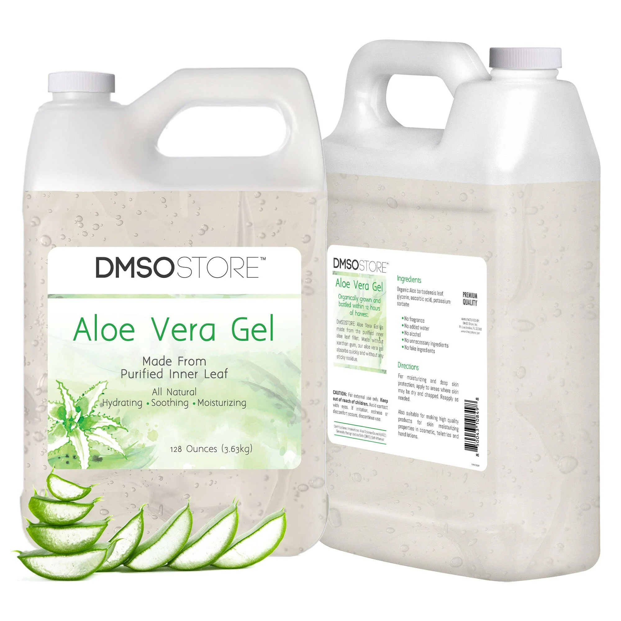 Aloe Vera 128 oz. Pure Organic | 99% Alcohol-Free, Soothing - Image 3