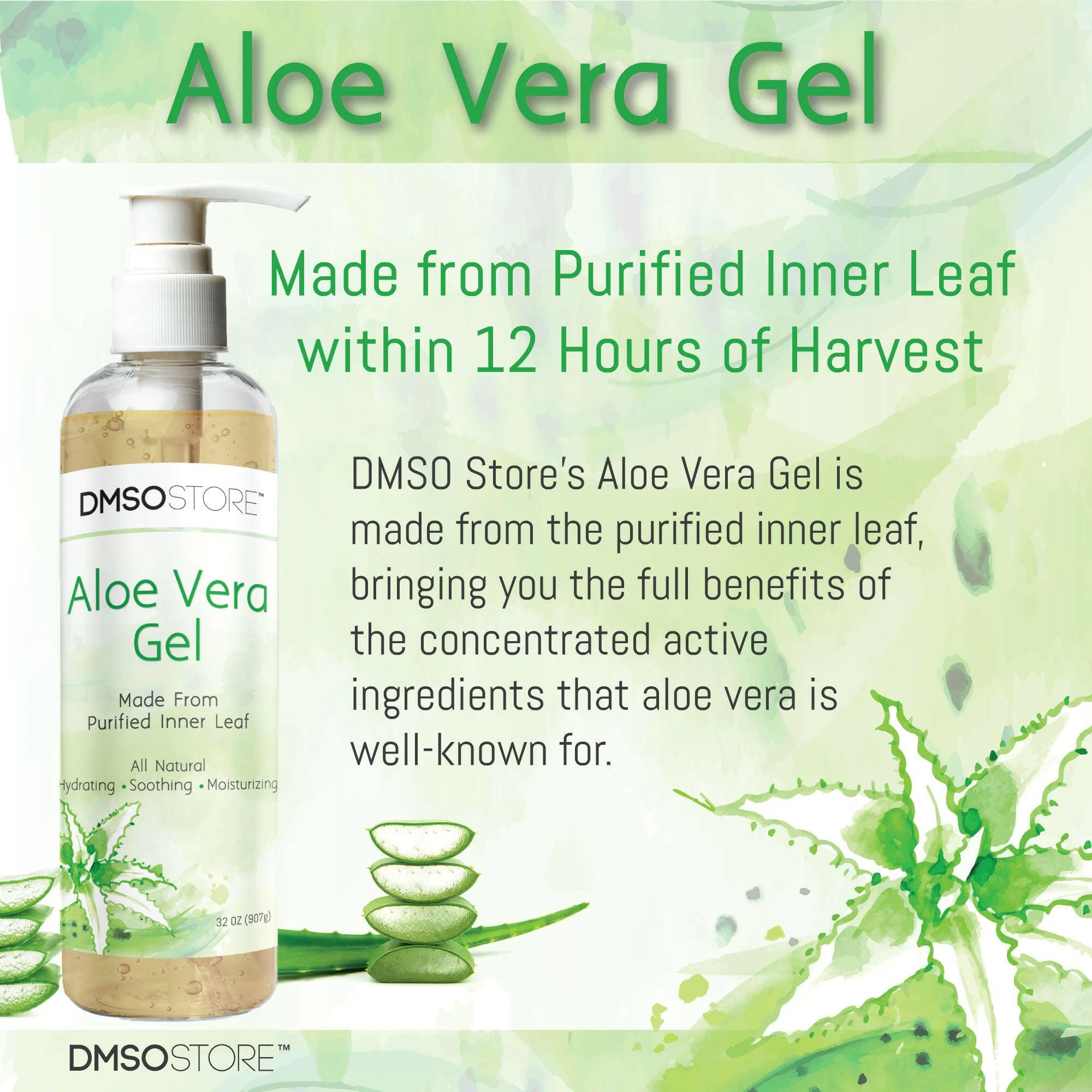 Aloe Vera 128 oz. Pure Organic | 99% Alcohol-Free, Soothing - Image 5