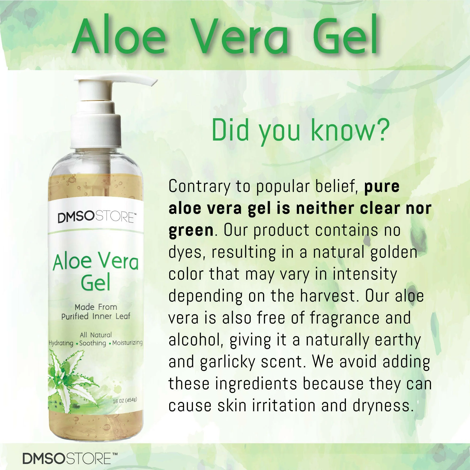 Aloe Vera 128 oz. Pure Organic | 99% Alcohol-Free, Soothing - Image 7
