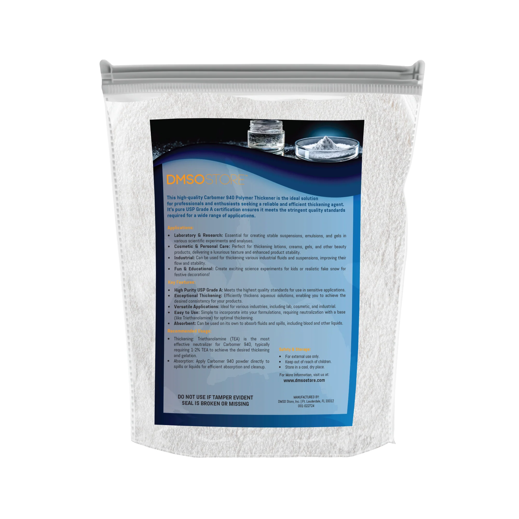 Carbomer 940 Polymer Thickener 1 lb. - Image 8