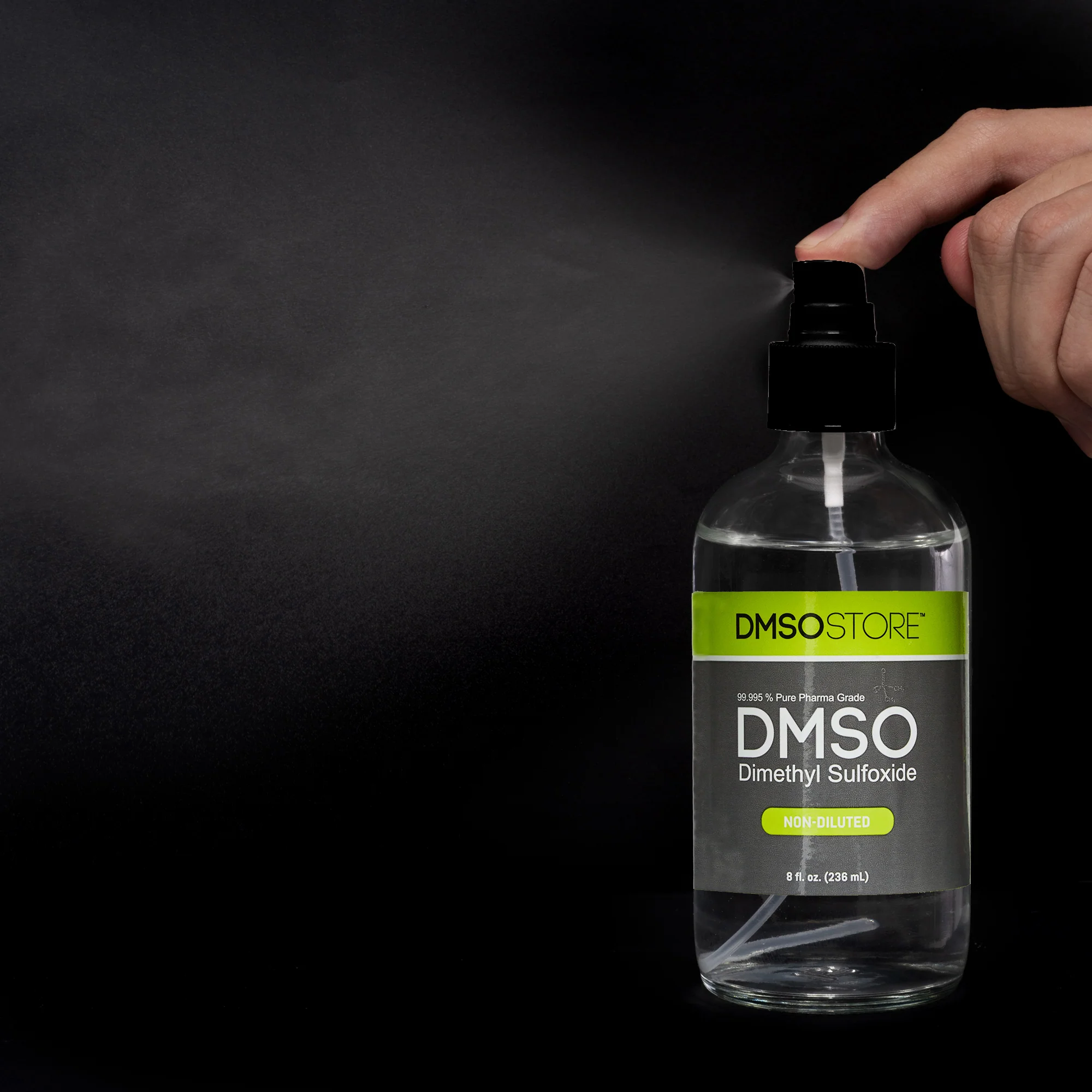 DMSO 8 oz. Glass Bottle With Sprayer Non-diluted 99.995% Low Odor Pharma Grade Liquid Dimethyl Sulfoxide - Image 6