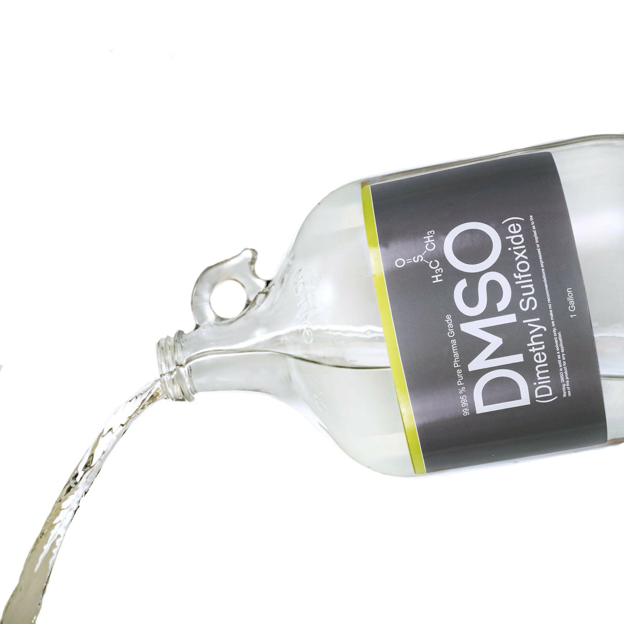 DMSO 1 Gallon 2 Glass Bottle Special Non-diluted 99.995% Low Odor Pharma Grade Liquid Dimethyl Sulfoxide - Image 3