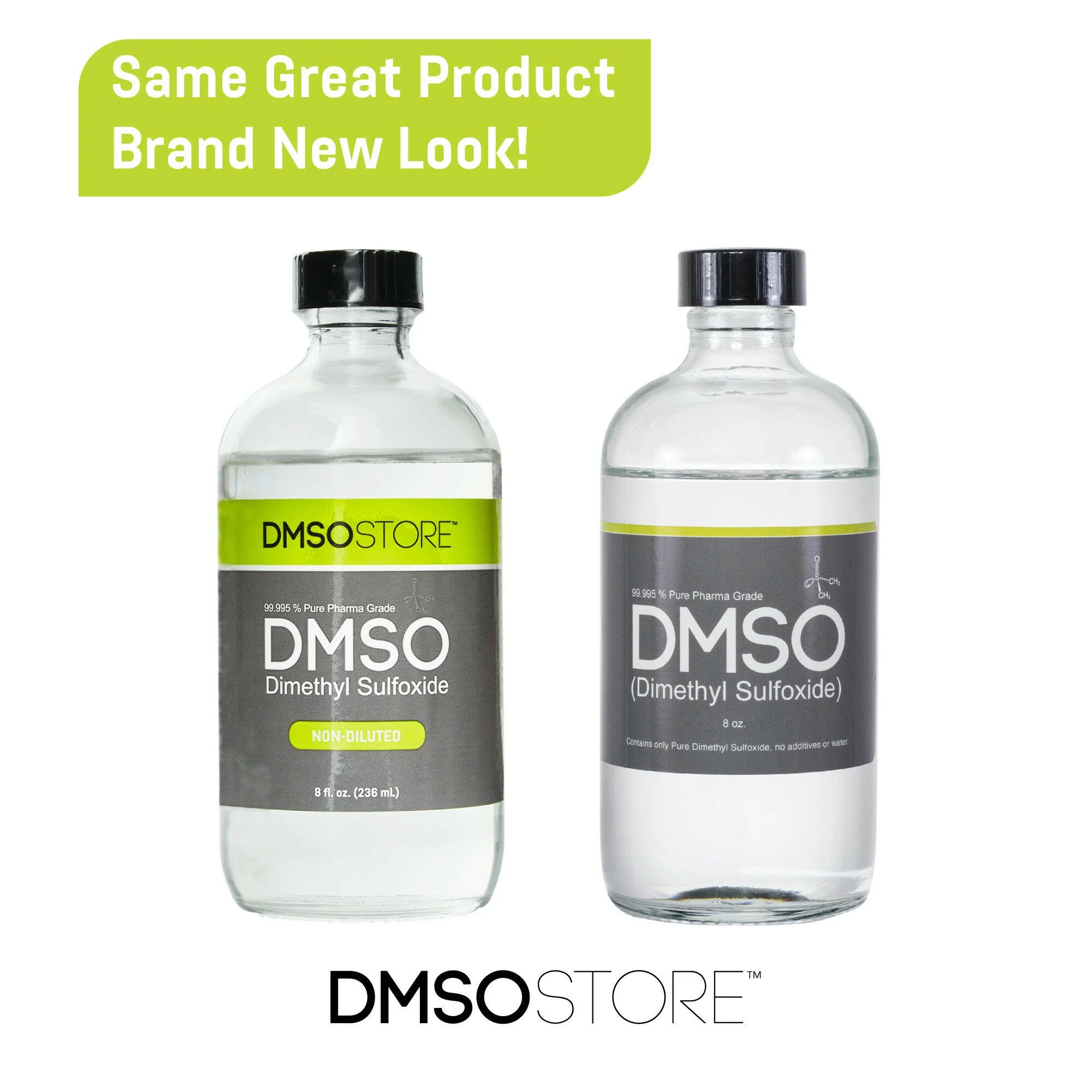 DMSO Liquid 3 Glass Bottles 8 oz. Each & 3 Roll-on 3 oz. Each Non-diluted 99.995% Premium Bundle - Image 3