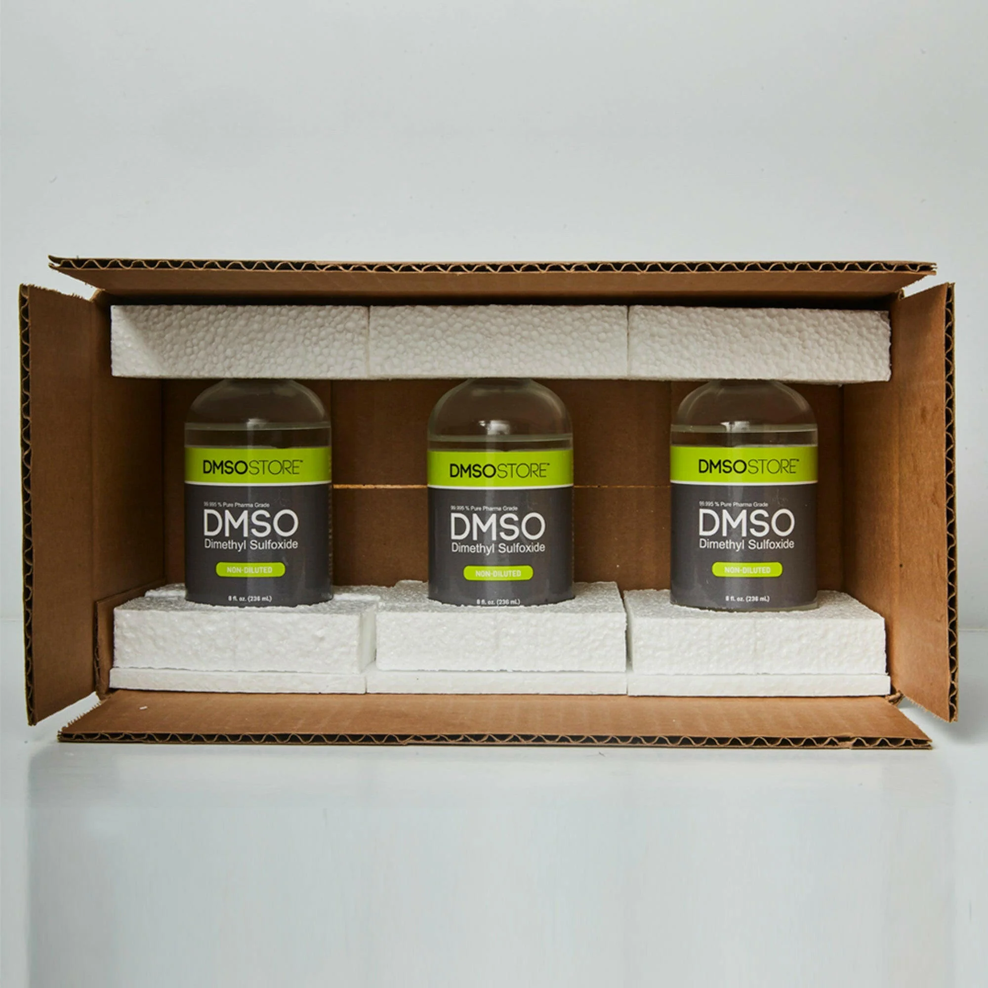 DMSO Liquid 3 Glass Bottles 8 oz. Each & 3 Roll-on 3 oz. Each Non-diluted 99.995% Premium Bundle - Image 4