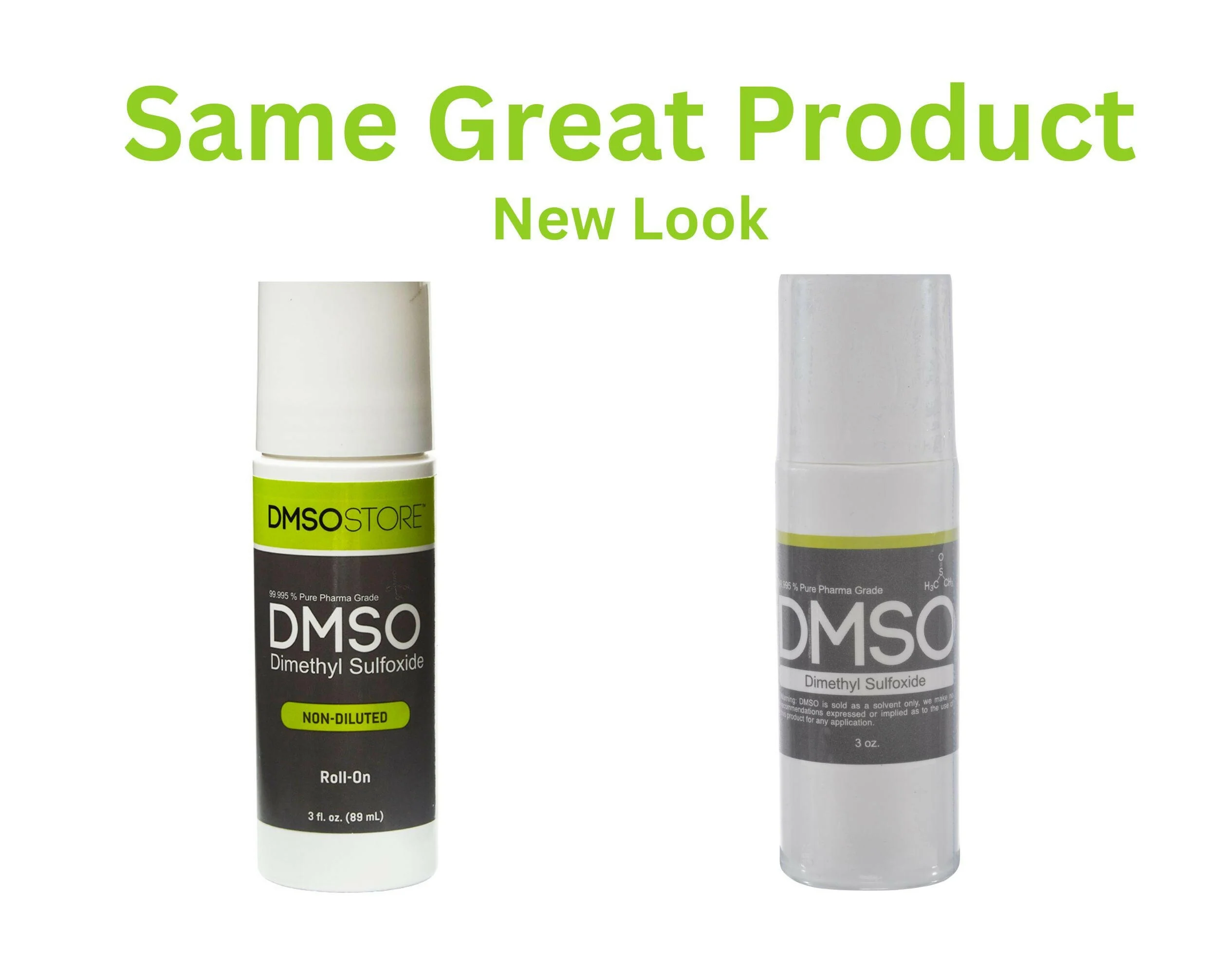 DMSO Non-Diluted Roll-on 3 oz. Easy Use, 99.9% Pure Pharma Grade 5 Pack - Image 3