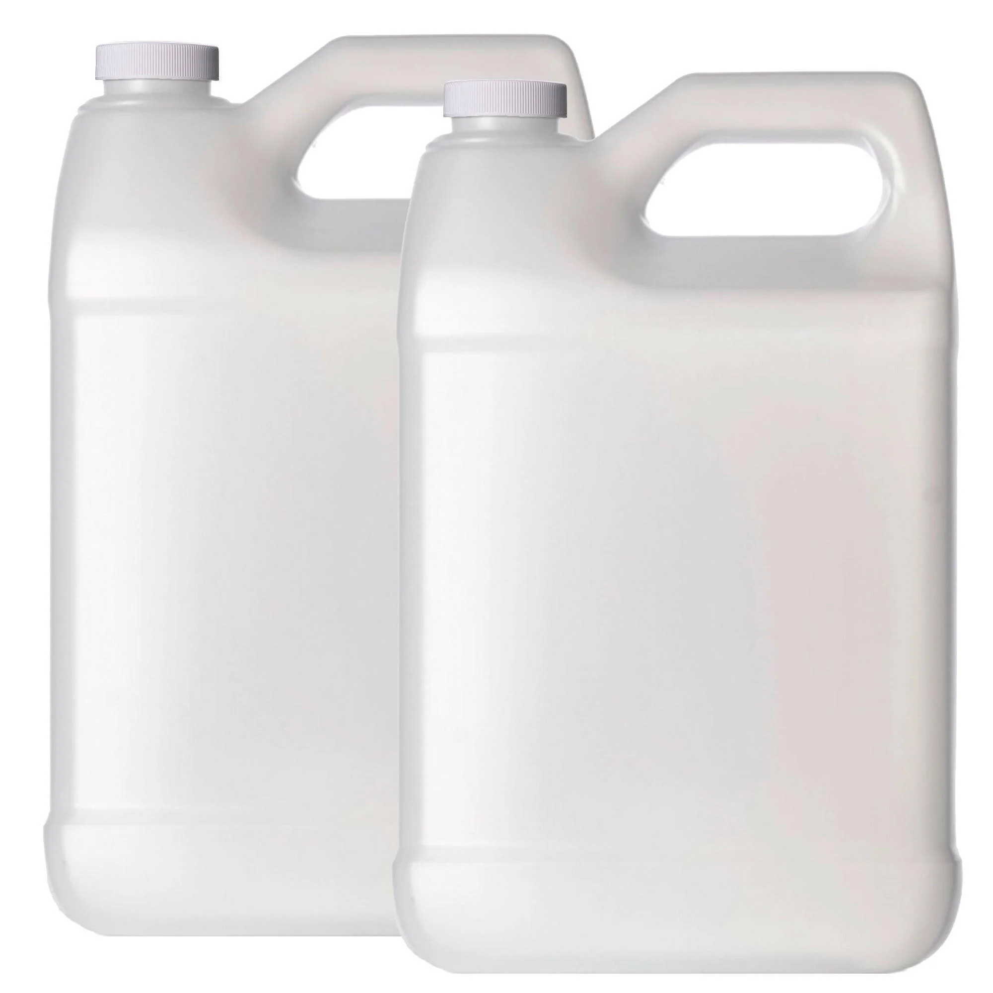 F-Style 38/400 Natural 1 Gallon Bottle HDPE Jug w/ Child Proof Cap (128oz) - Image 3