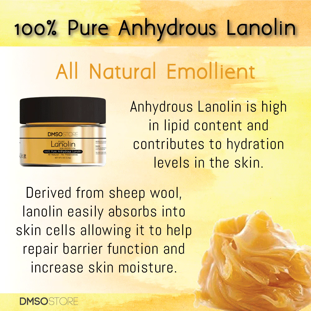 Lanolin 4 oz. USP Grade Anhydrous 100% Pure Skin Moisturizer | Perfect for DIY lanolin lotions. - Image 3