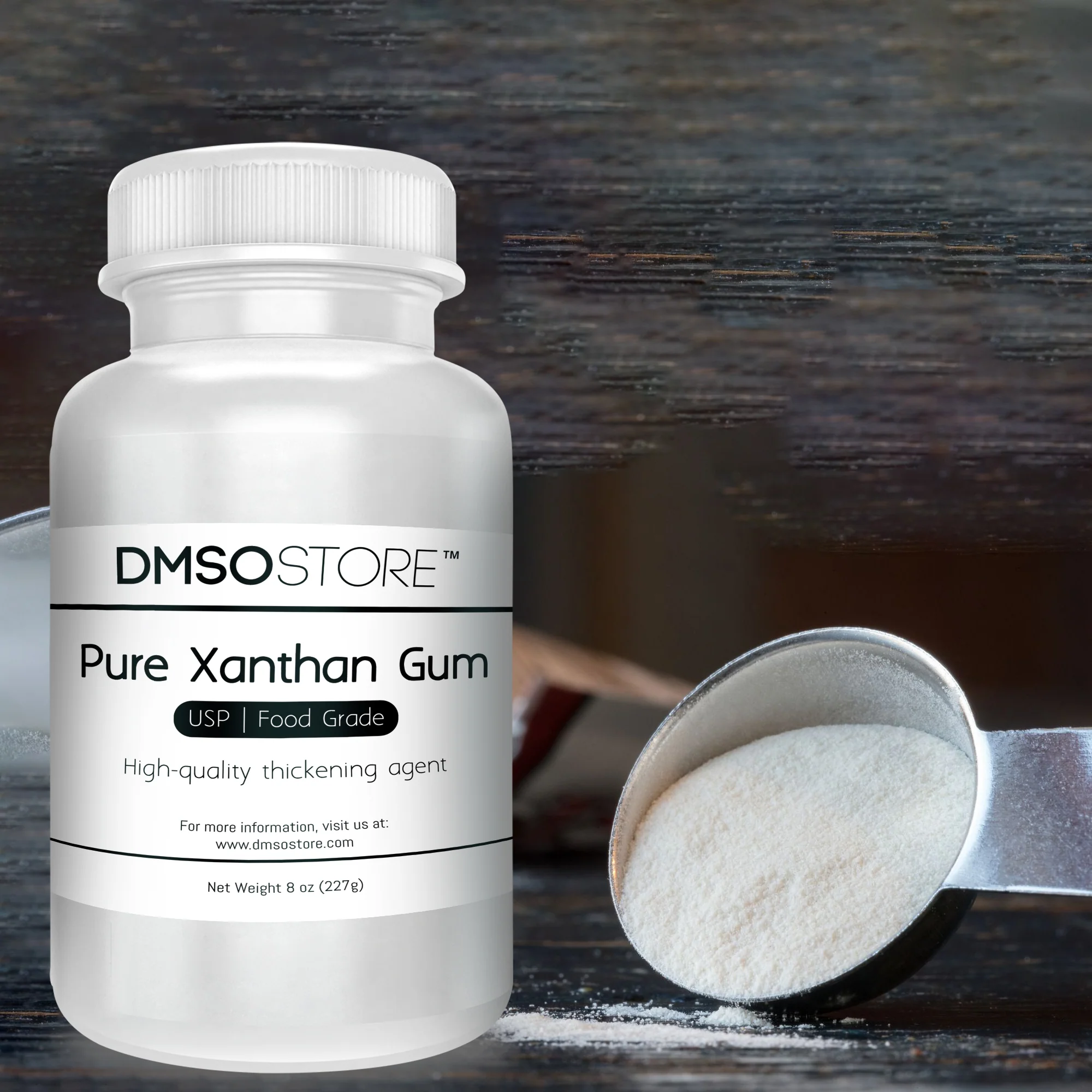 Pure Xanthan Gum Powder Gluten-Free Thickener and Stabilizer 8 oz. - Image 3