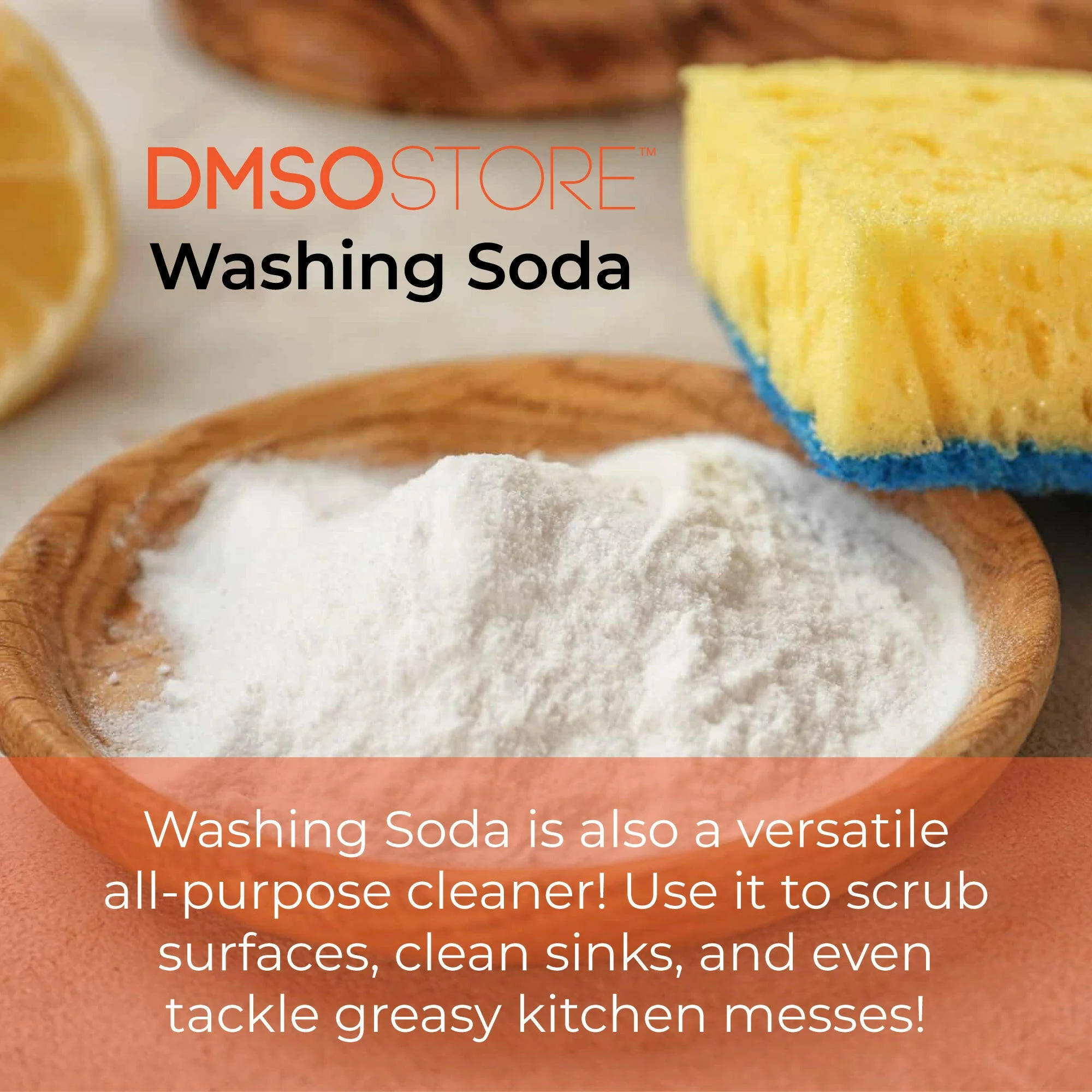 Washing Soda Laundry Stain Remover, Fabric Safe Soda Ash 10 lbs - Image 4